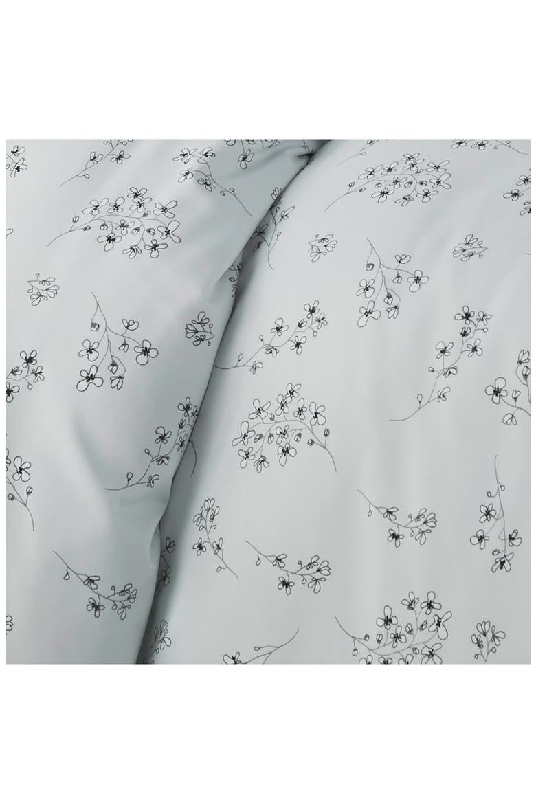 Sweet Florals Comforter Set, Alternate, color, BLUE