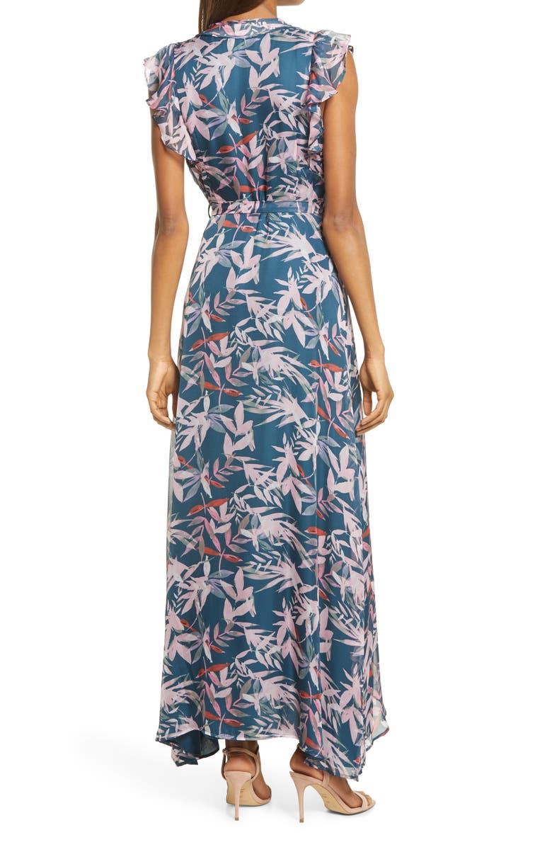 Chelsea28 Ruffle Tie Waist Dress, Alternate, color,