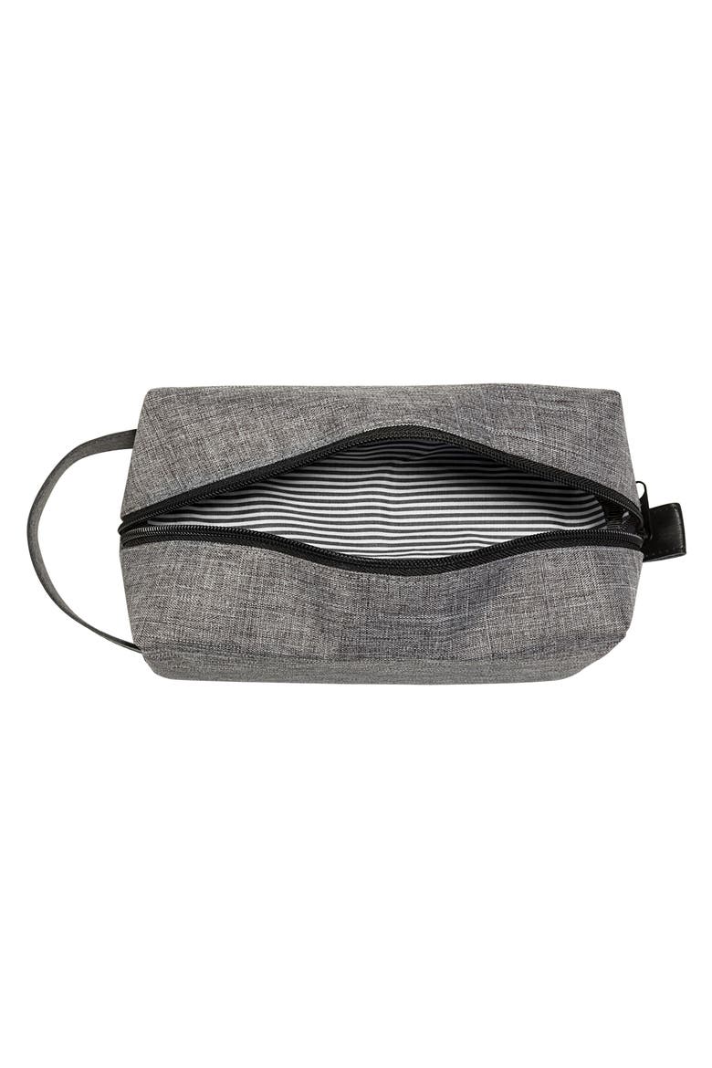 Monogram Dopp Travel Kit, Alternate, color, GREY
