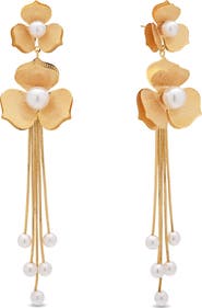 EYE CANDY LOS ANGELES Romina Bloom Statement Earrings