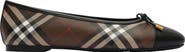 Burberry Highgate Ballerina Check Flat