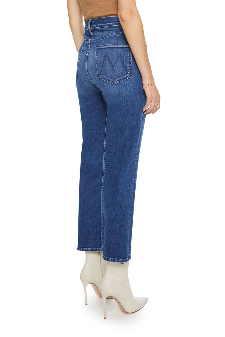The Rider High Waist Ankle Straight Leg Jeans, Alternate, color, THIS IS BETWEEN US