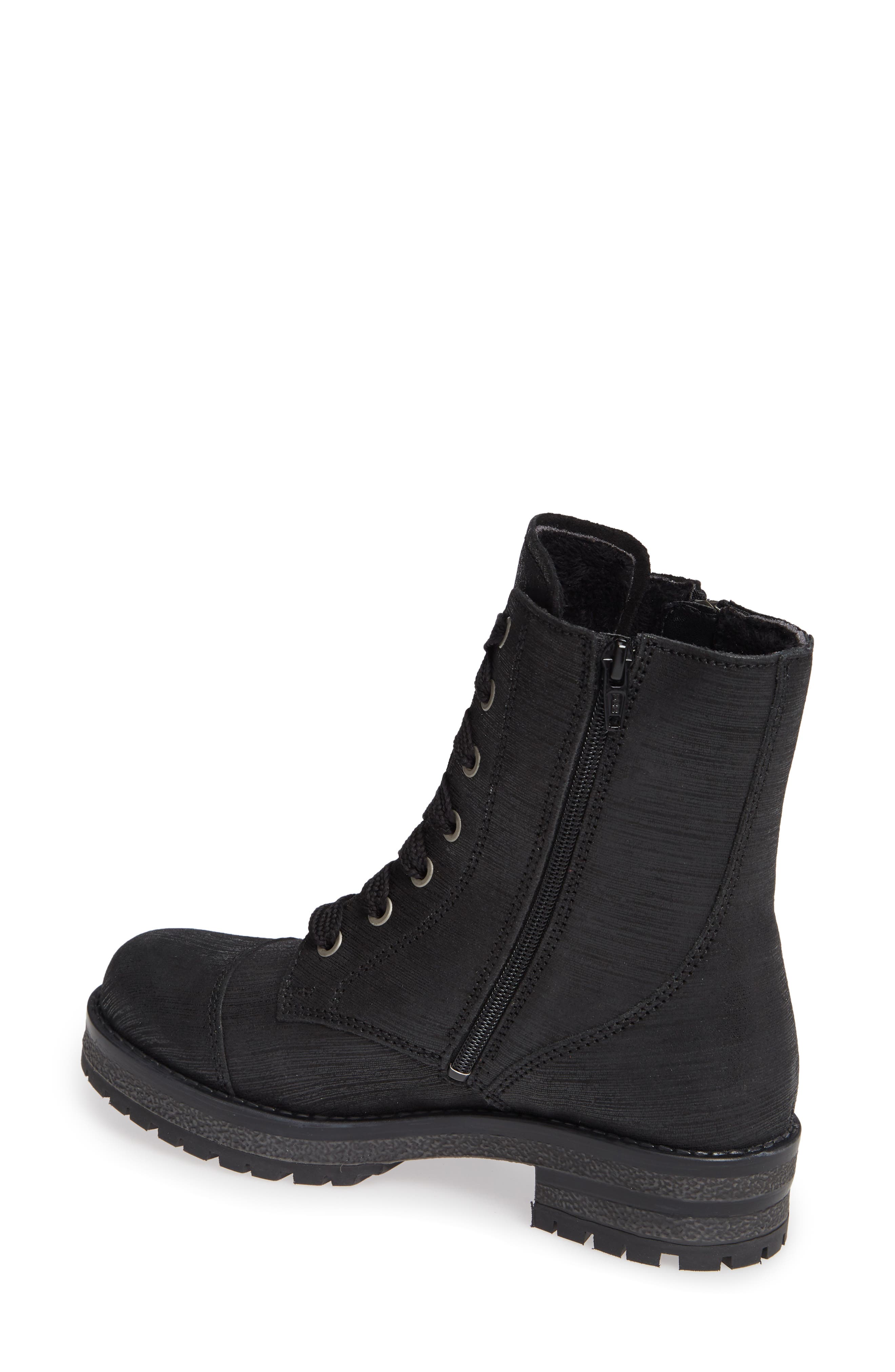 Bos. & Co. Paulie Waterproof Lace-Up Bootie, Alternate, color, 