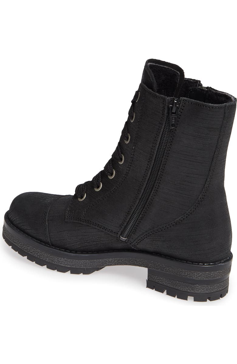 Bos. & Co. Paulie Waterproof Lace-Up Bootie, Alternate, color,