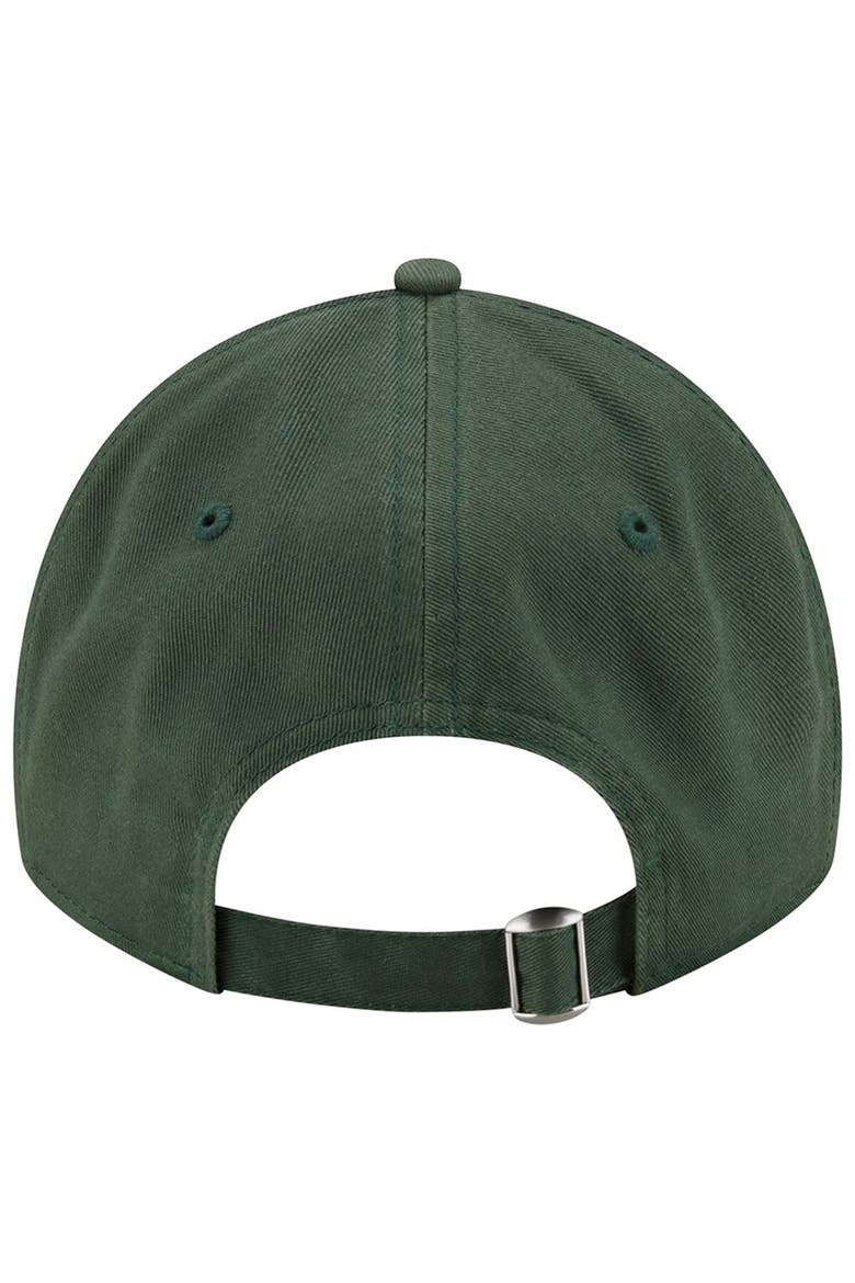 Men's New Era  Green Green Bay Packers Distinct 9TWENTY Adjustable Hat, Alternate, color, Green