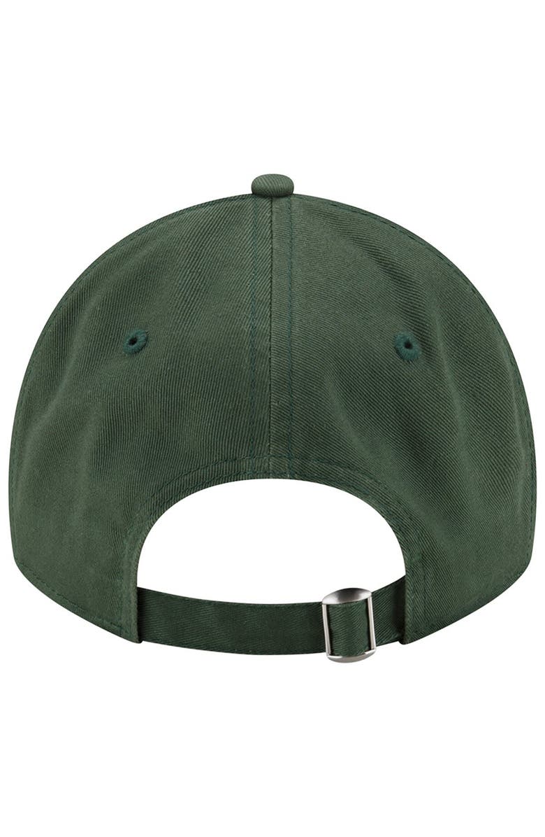 New Era Men's New Era  Green Green Bay Packers Distinct 9TWENTY Adjustable Hat, Alternate, color, 