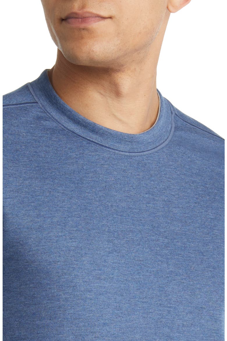 Men's Reversible Cotton & Modal Blend Sweater, Alternate, color, BLUE/ LIGHT GREY
