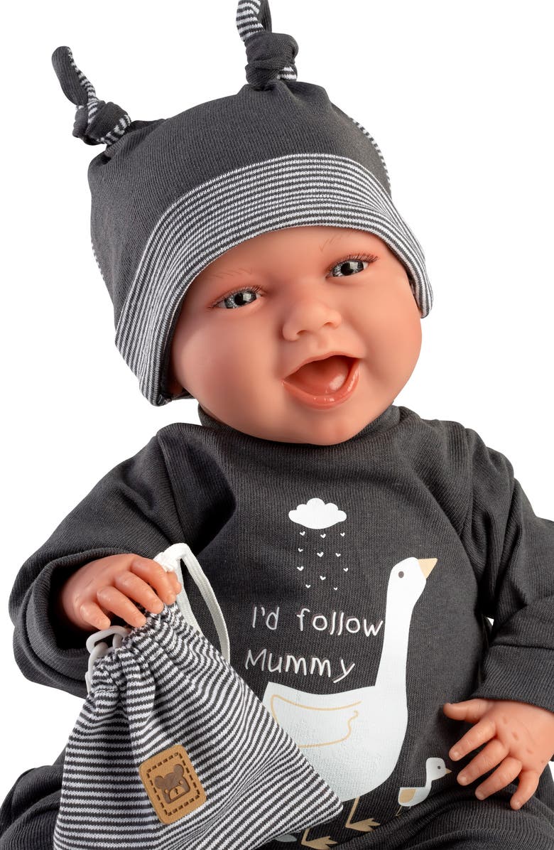 Llorens Luis 16.5-Inch Laughing Articulated Baby Doll, Alternate, color, Multi