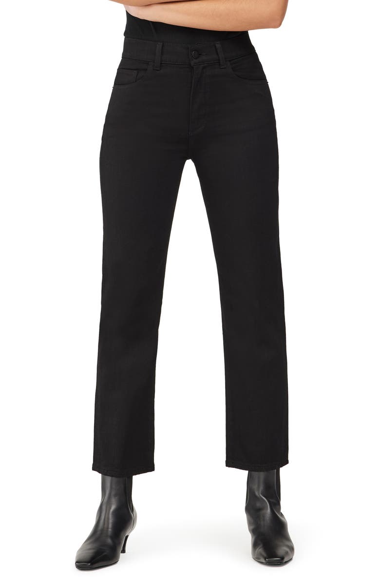 DL1961 Patti High Waist Ankle Straight Leg Jeans, Main, color, 