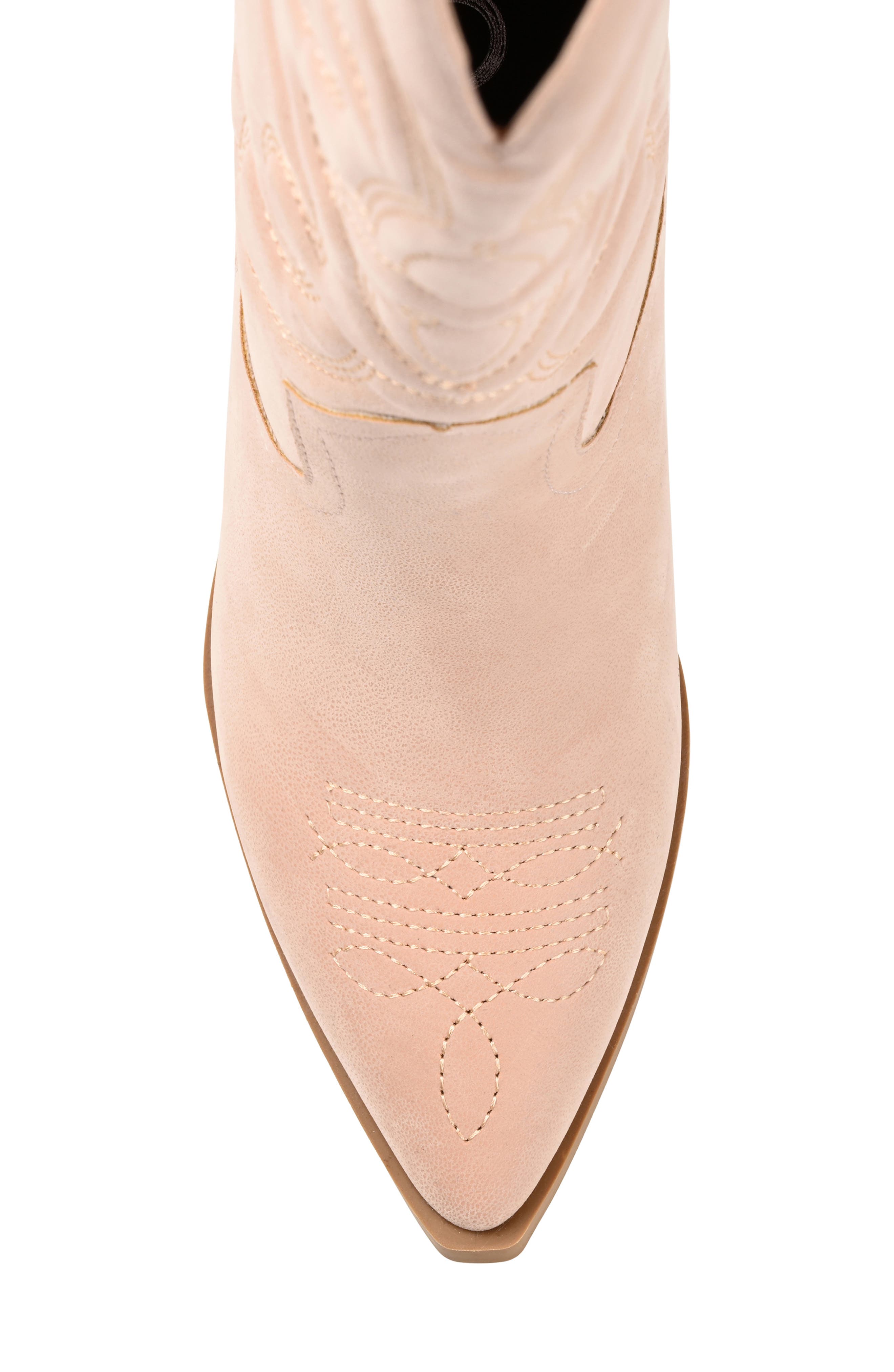 Chantry Western Boot, Alternate, color, BLUSH