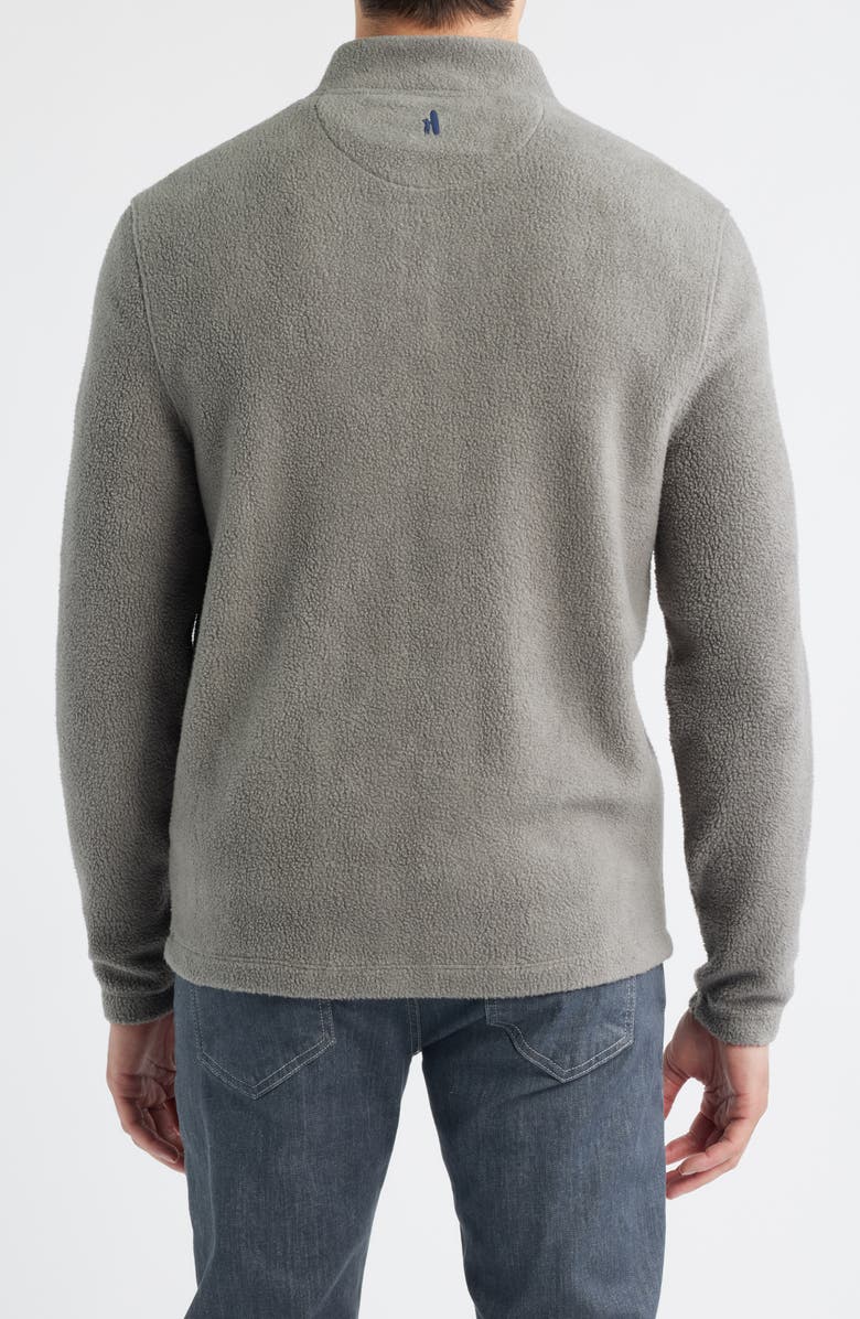 johnnie-O Dion Fleece Half Zip Pullover, Alternate, color, Concrete