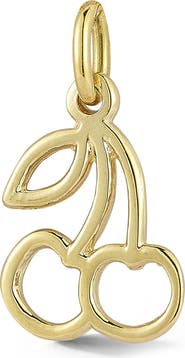 Ember Fine Jewelry 14k Gold Cherry Charm