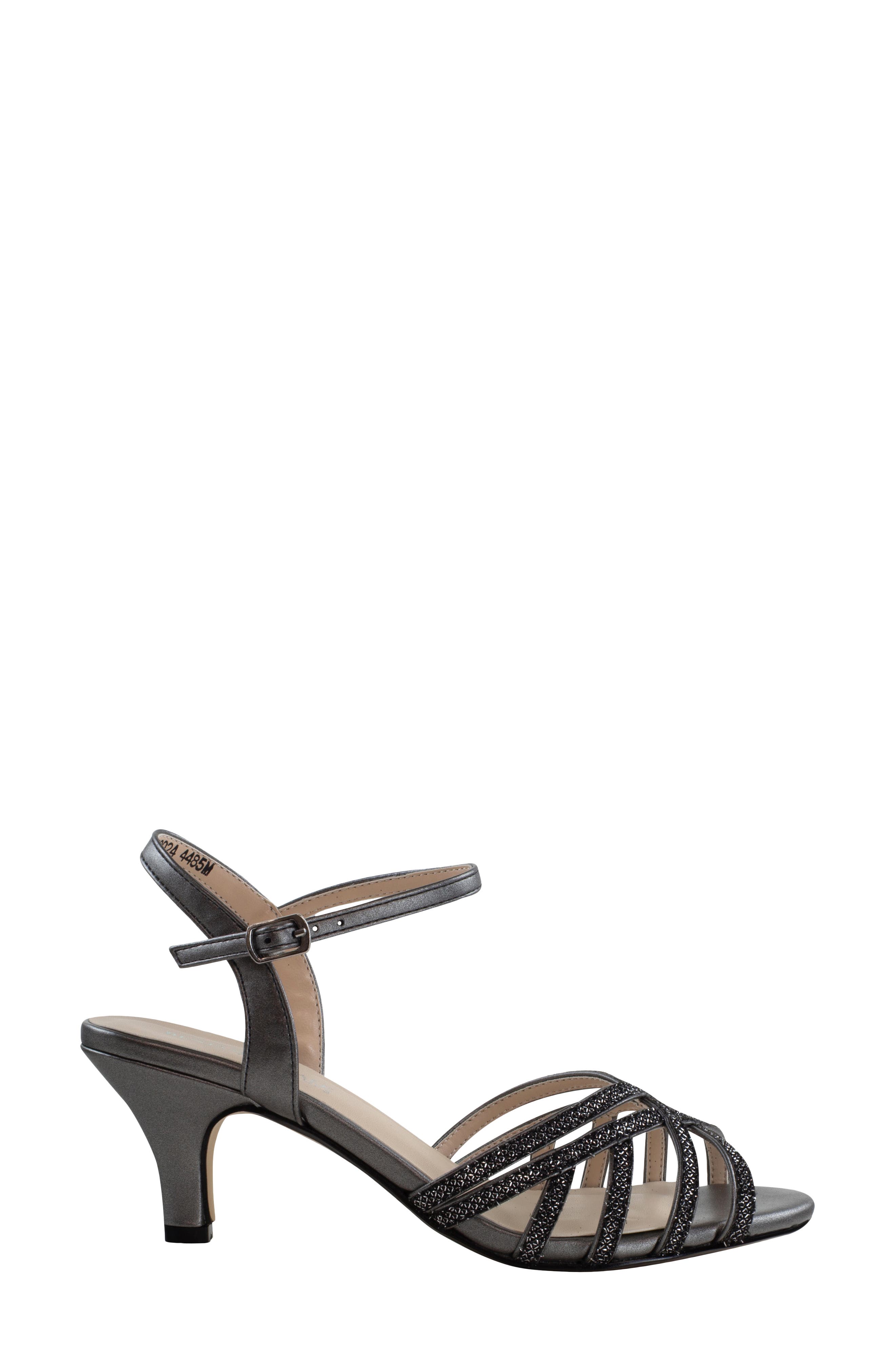 Touch Ups Amara Sandal, Alternate, color, Pewter