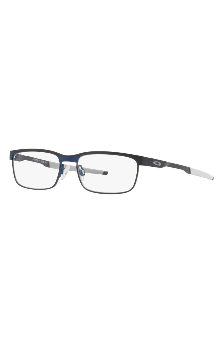Oakley Kids' Steel Plate<sup>™</sup> XS 48mm Rectangular Optical Glasses, Alternate, color,