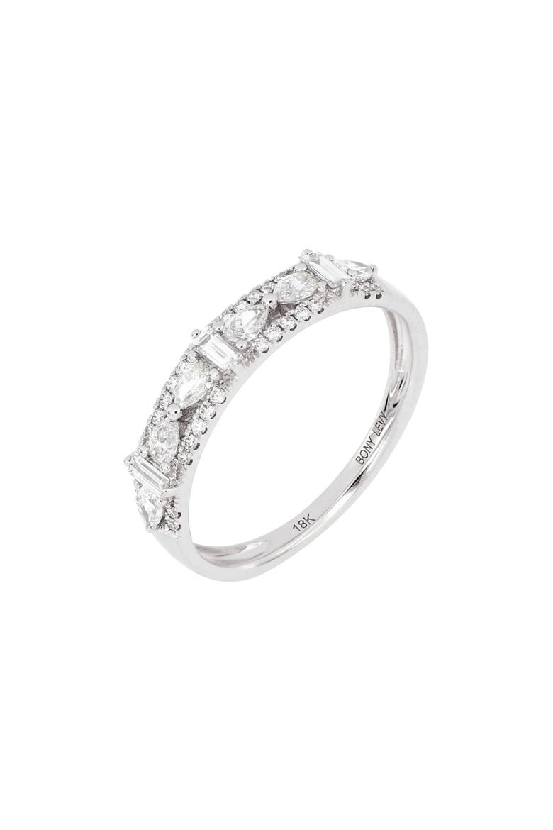 Gatsby Diamond Ring, Main, color, 18K WHITE GOLD