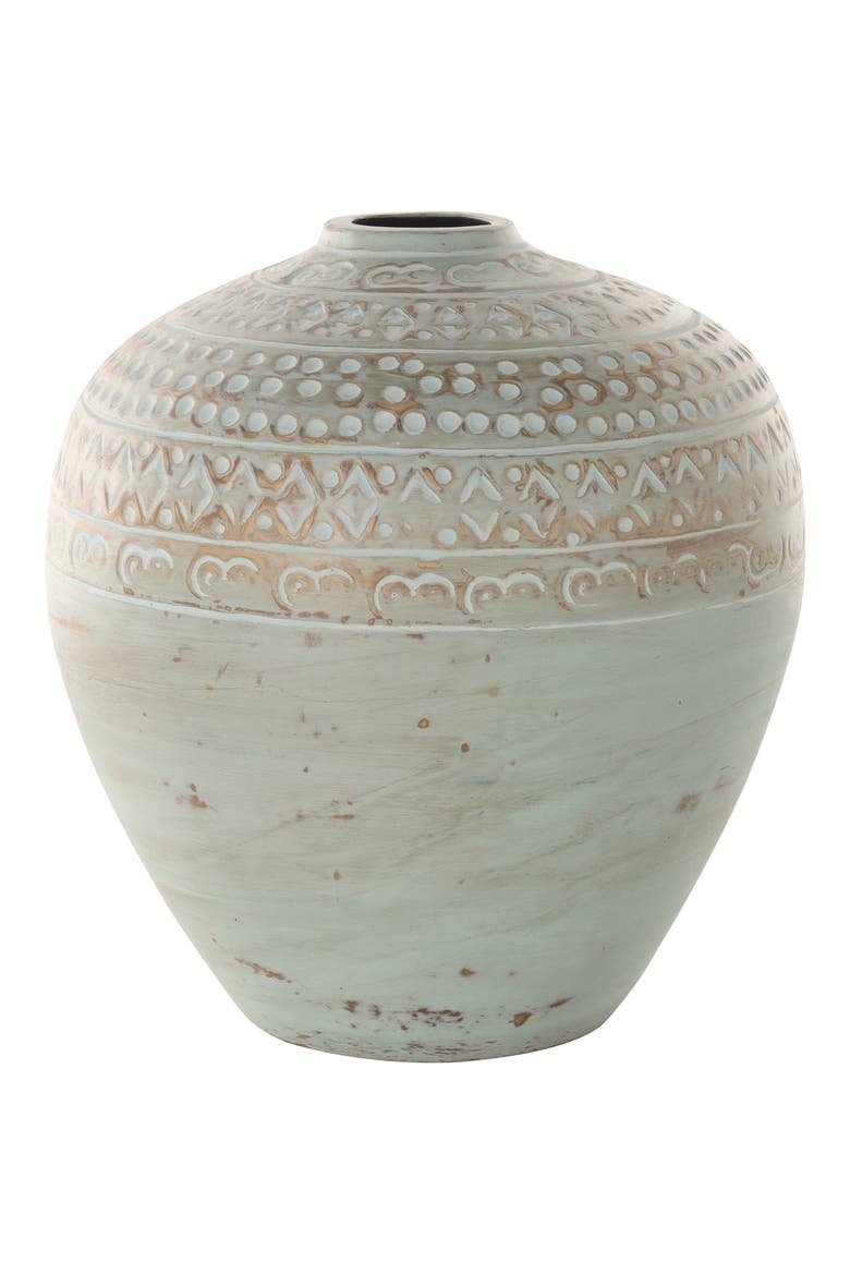 Ceramic Vase, Alternate, color, GREEN