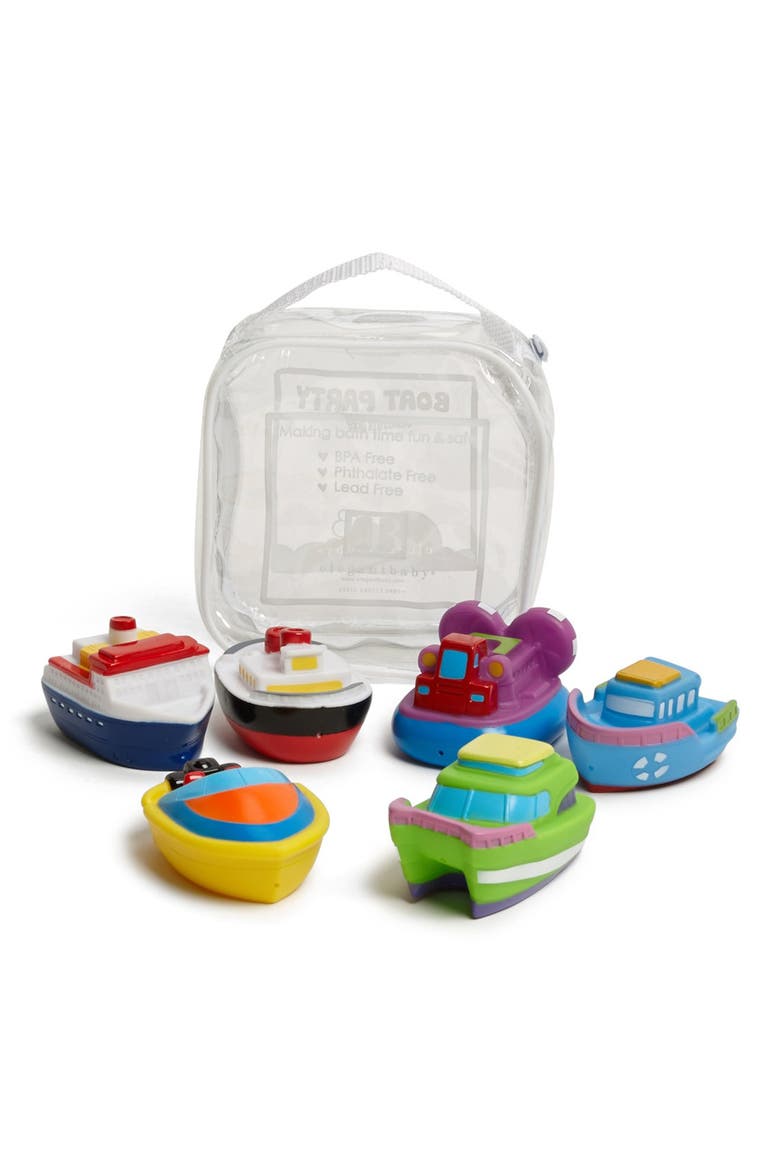Squirtie Bath Set, Main, color, BOAT