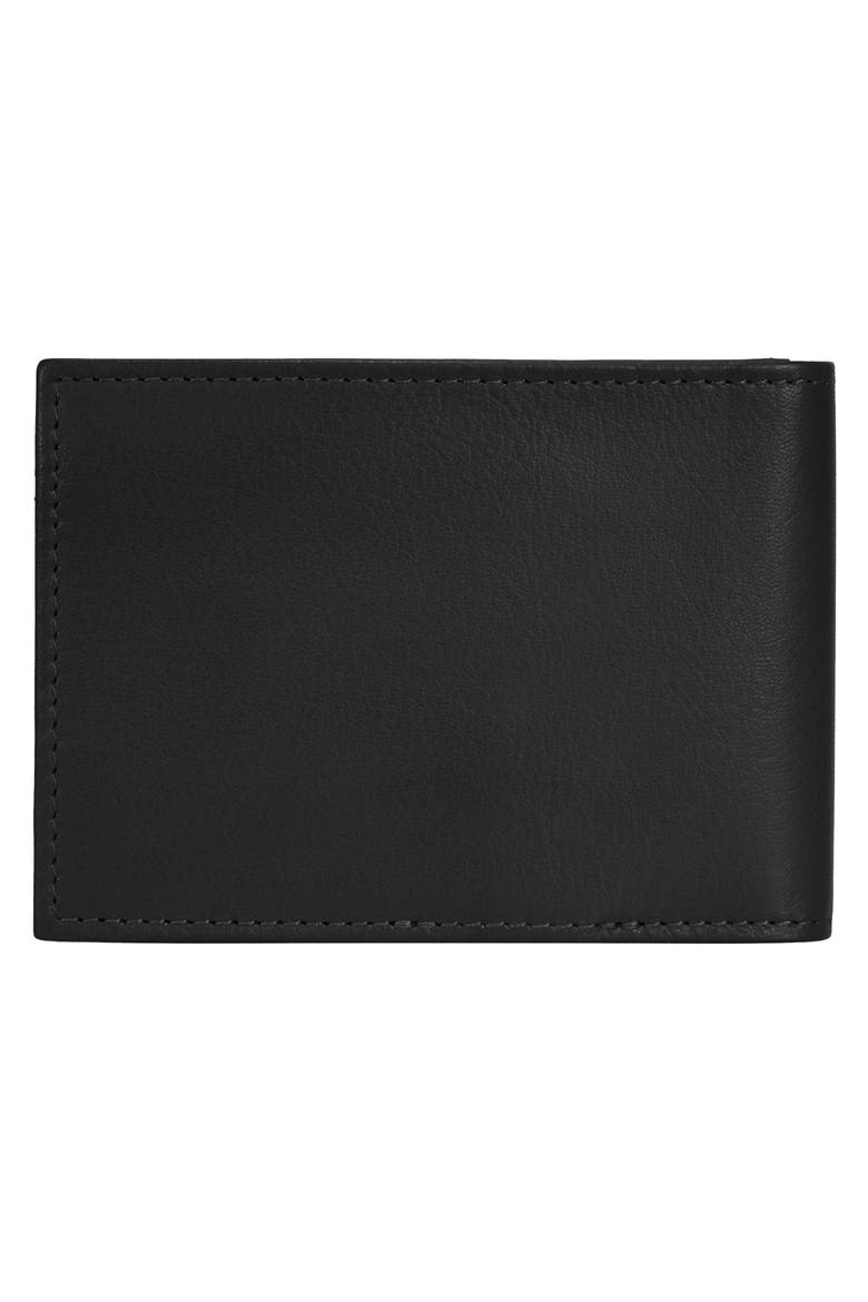 Bifold Wallet with Money Clip, Alternate, color, BLACK