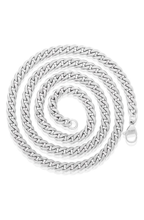 West Coast Jewelry Mens' 6mm Curb Link Chain Necklace In Silver