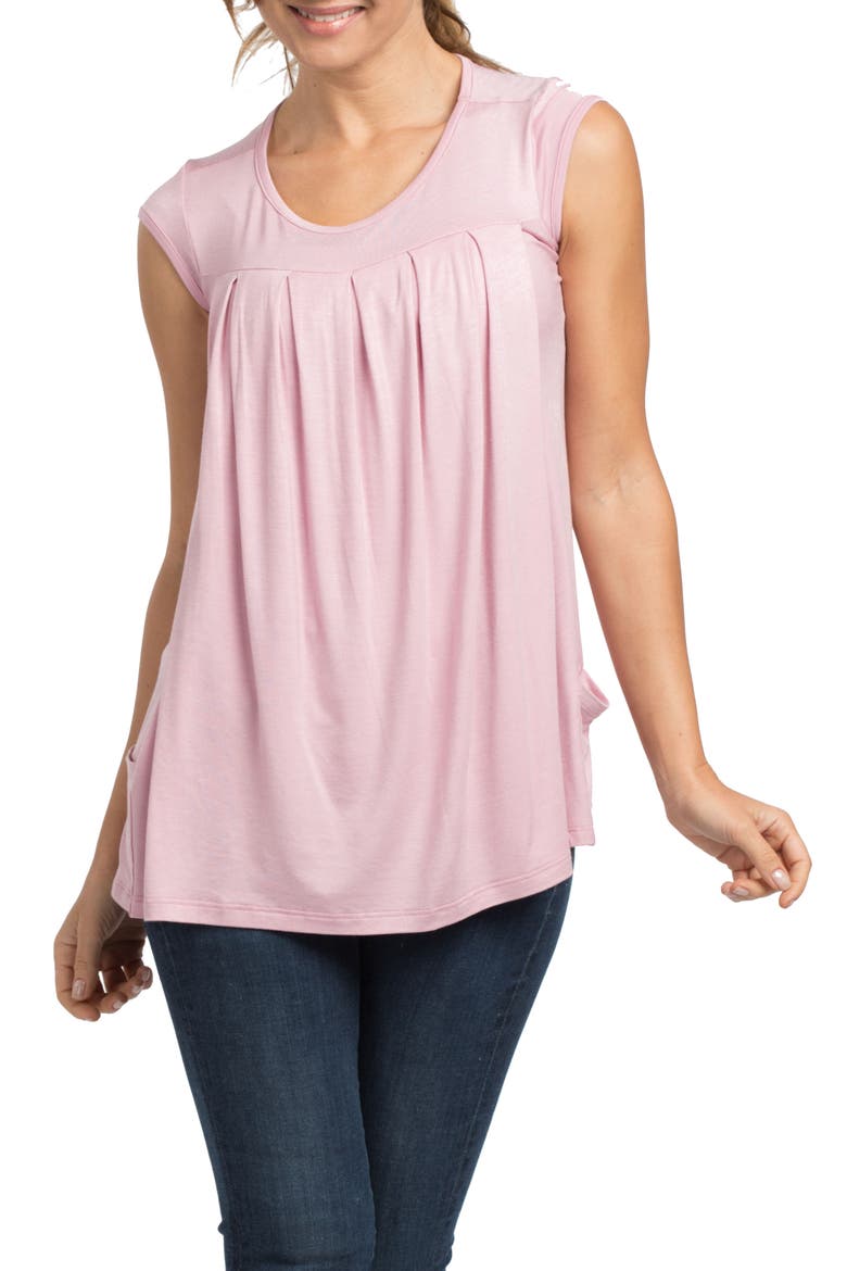 Newport Maternity/Nursing Top, Main, color, PETAL PINK