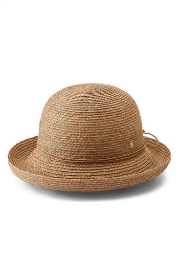 Helen Kaminski Prima 8 Straw Sun Hat In Nougat