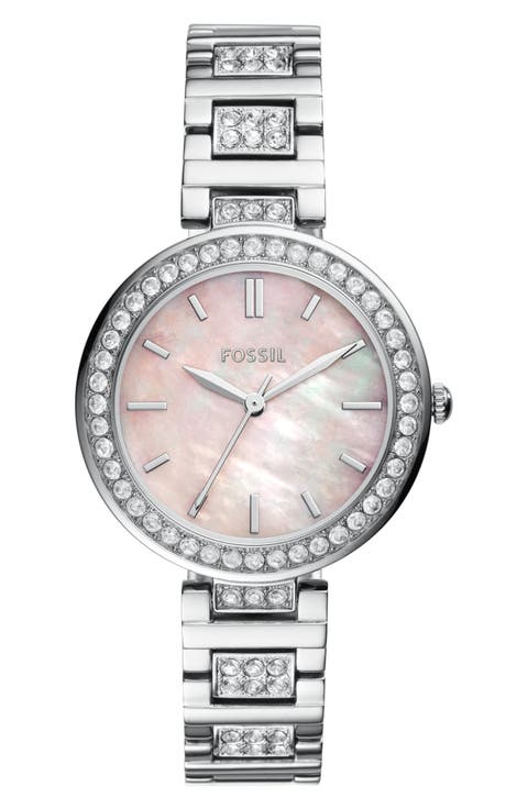Karli Three Hand Quartz Bracelet Watch, 32mm