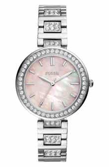 Fossil Karli Three Hand Quartz Bracelet Watch, 32mm