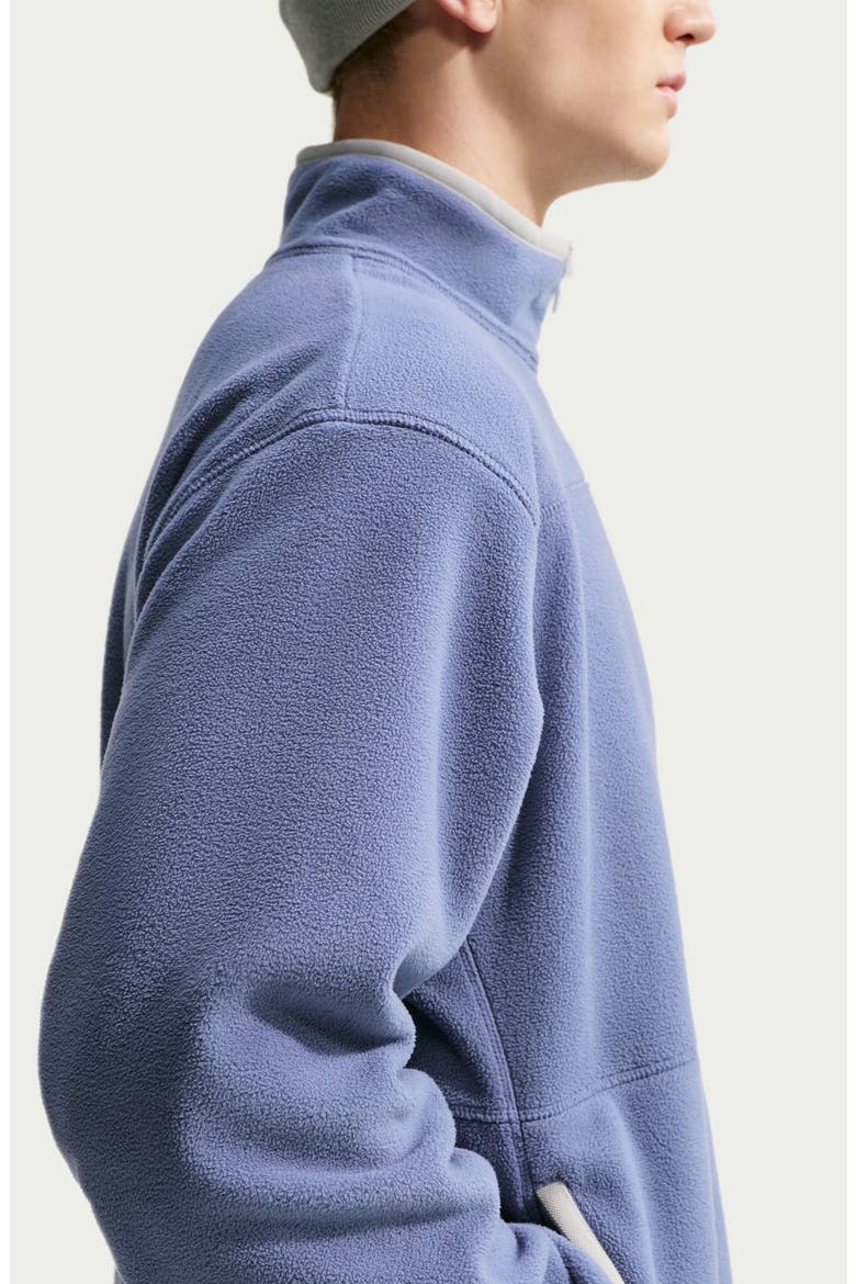 Club Fleece Therma-FIT Winterized Full Zip Fleece Jacket, Alternate, color, DIFFUSED BLUE/ SMOKE GREY