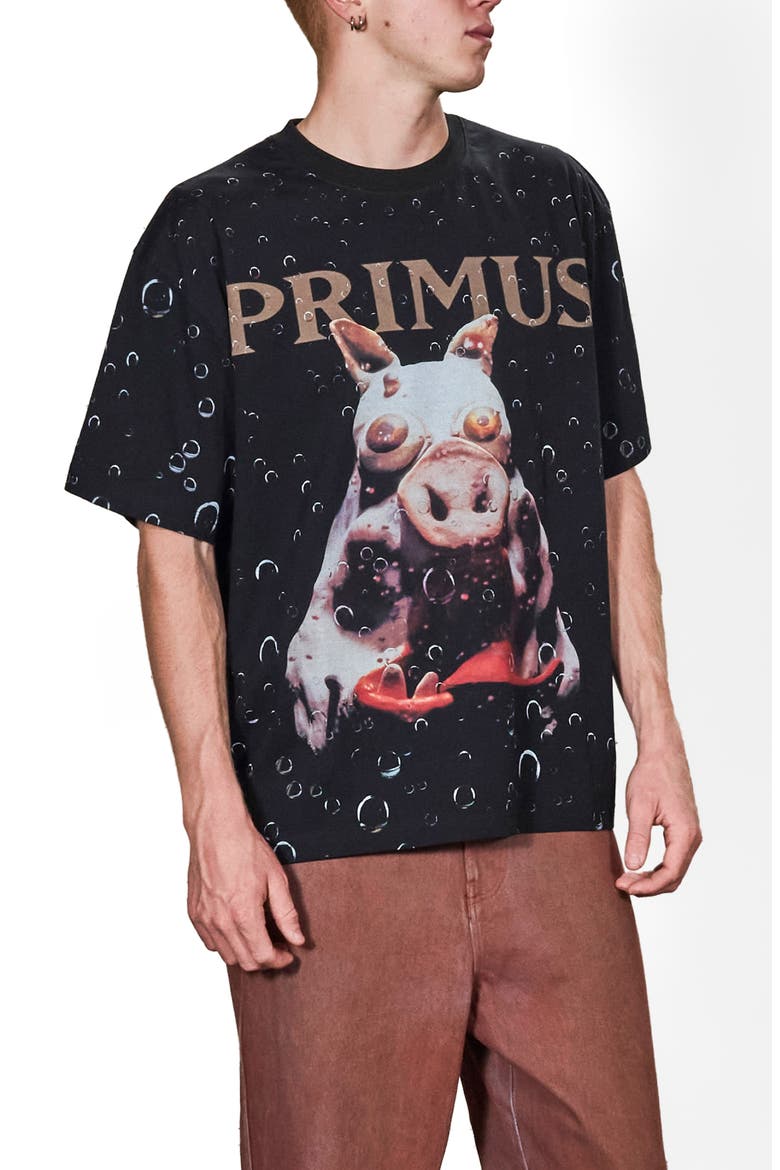 Pork Soda Graphic T-Shirt, Main, color, BLACK