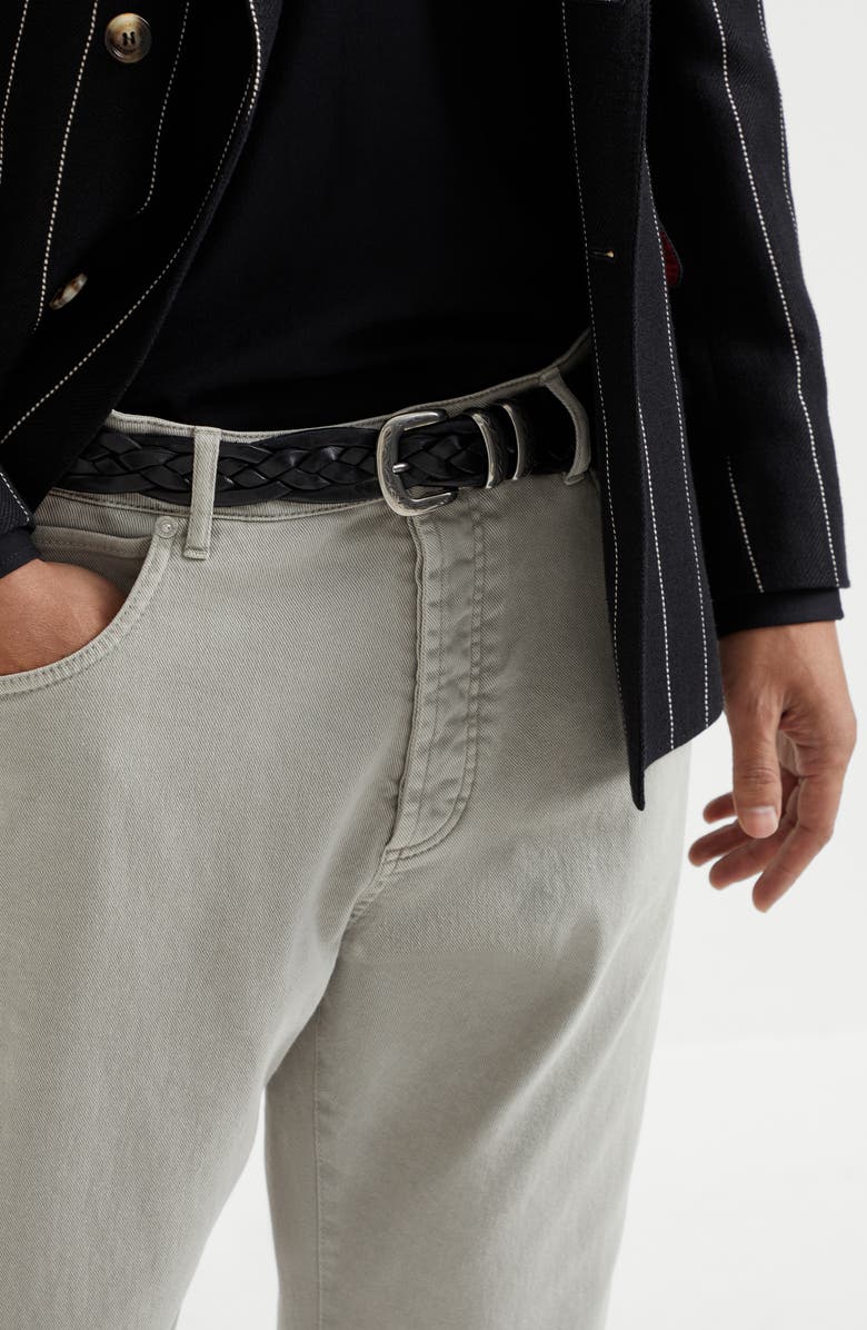 Brunello Cucinelli Belt with detailed buckle, Alternate, color,