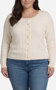 Liverpool Los Angeles Ruffle Cable Cardigan