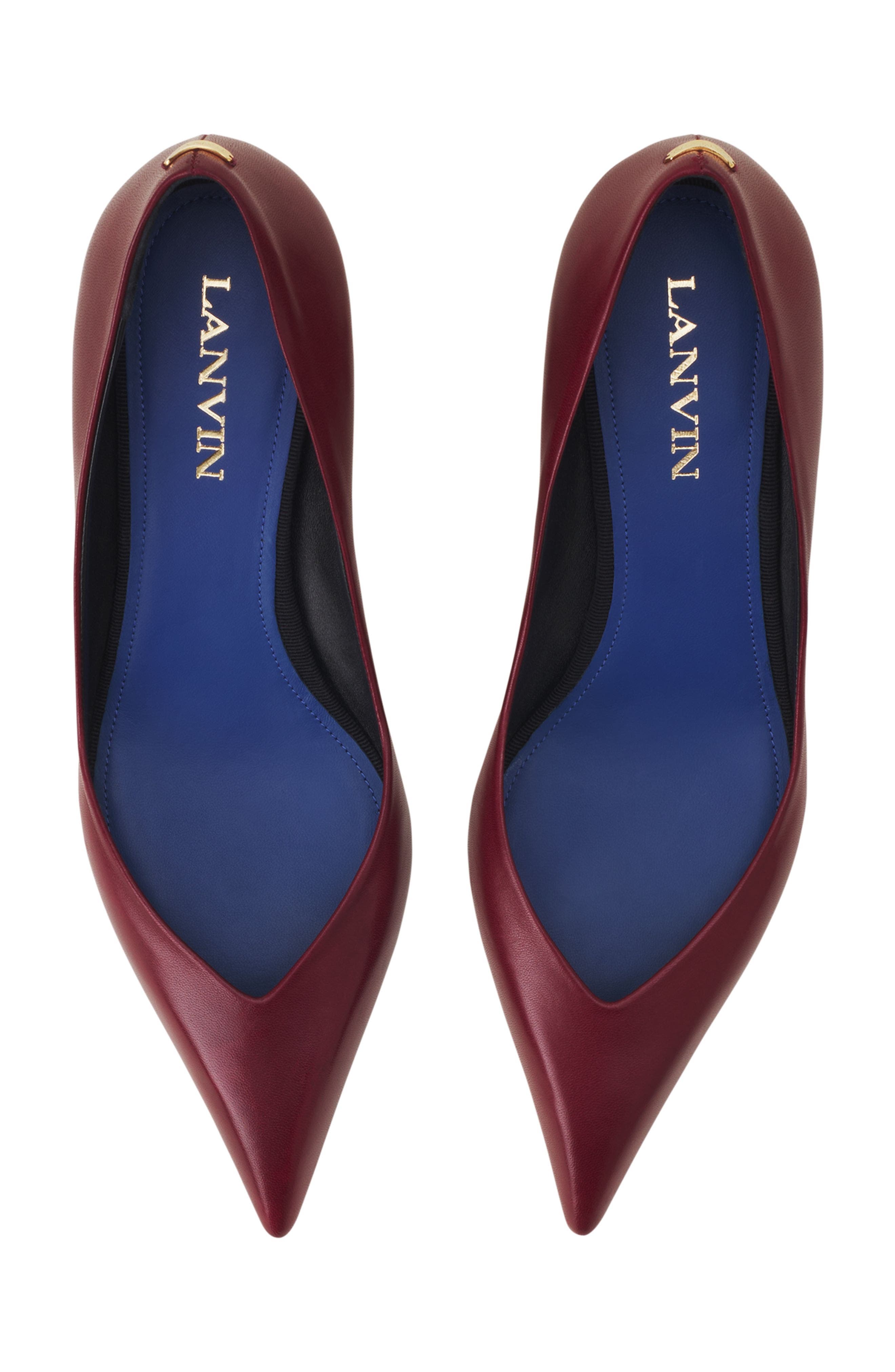 Midnight Step Pump In Leather, Alternate, color, Bacchus