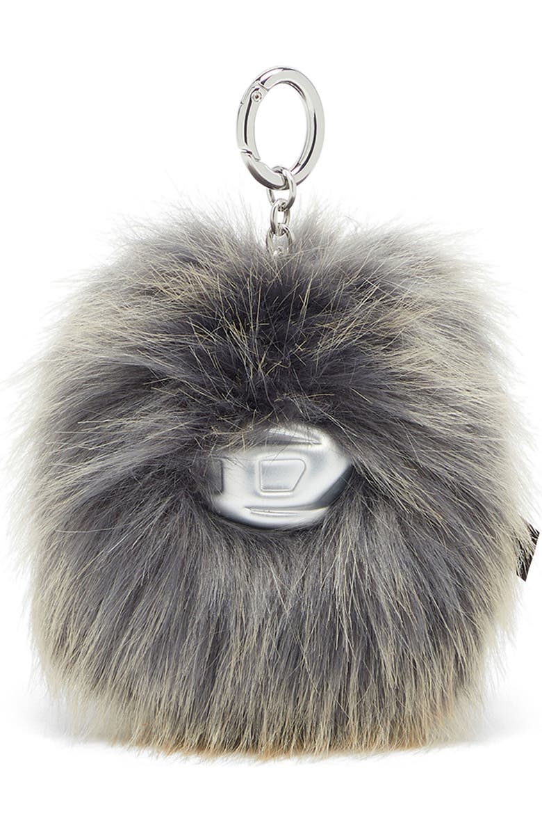 DIESEL<sup>®</sup> Monster Faux Fur Bag Charm, Main, color, Multi Coloured