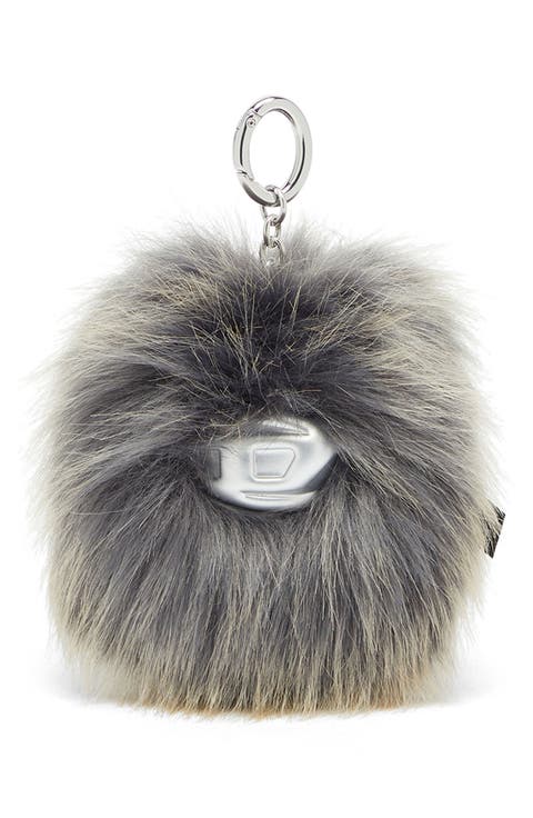Monster Faux Fur Bag Charm