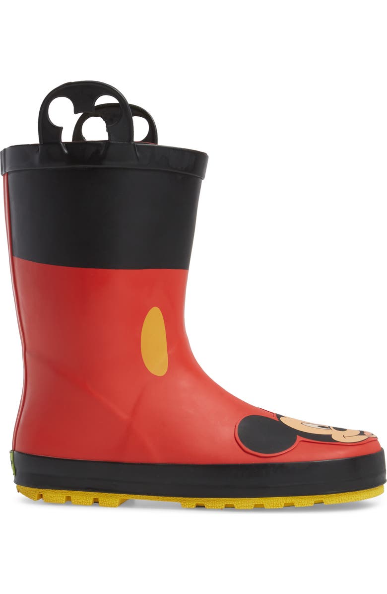 Western Chief Mickey Mouse Rain Boot, Alternate, color,