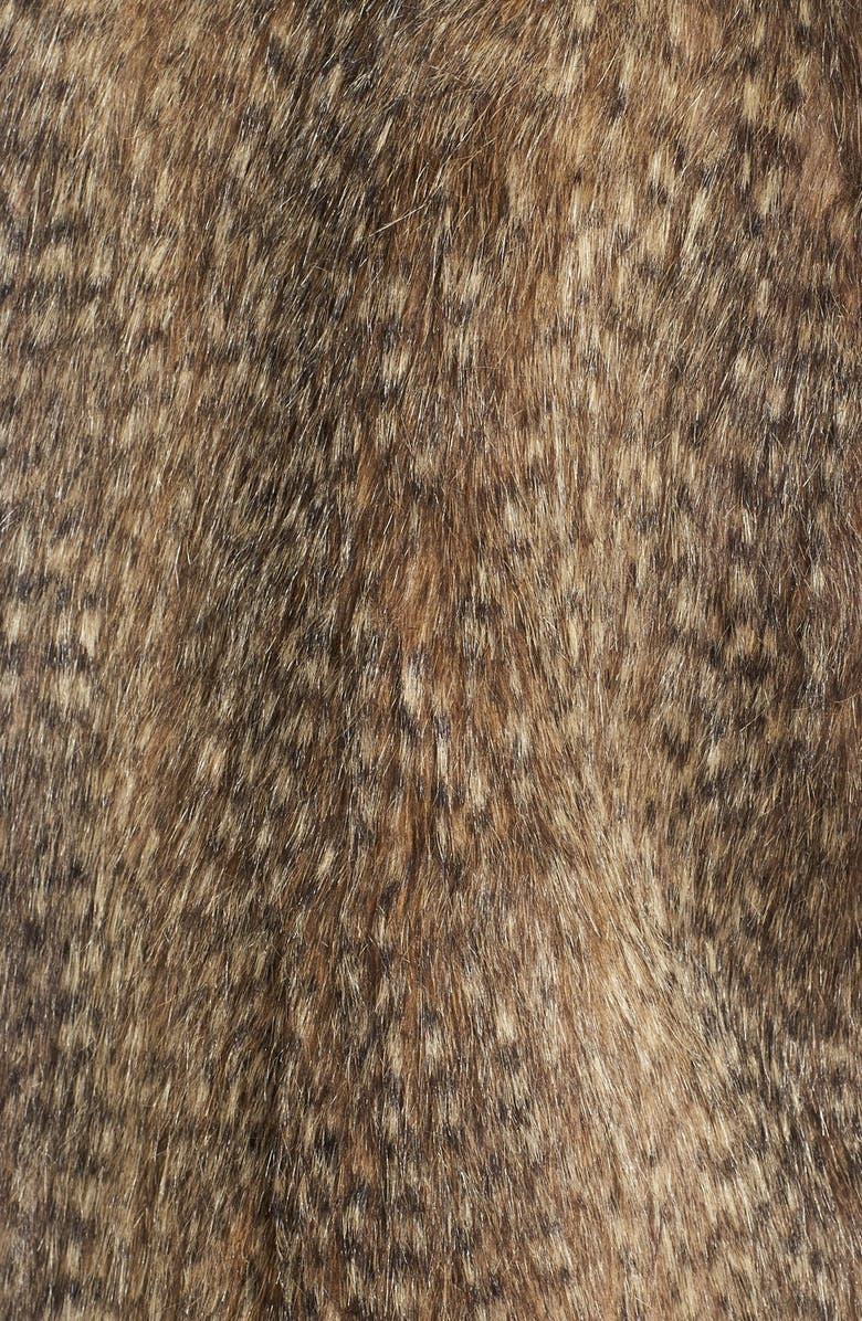 Via Spiga Faux Fur Vest, Alternate, color, 