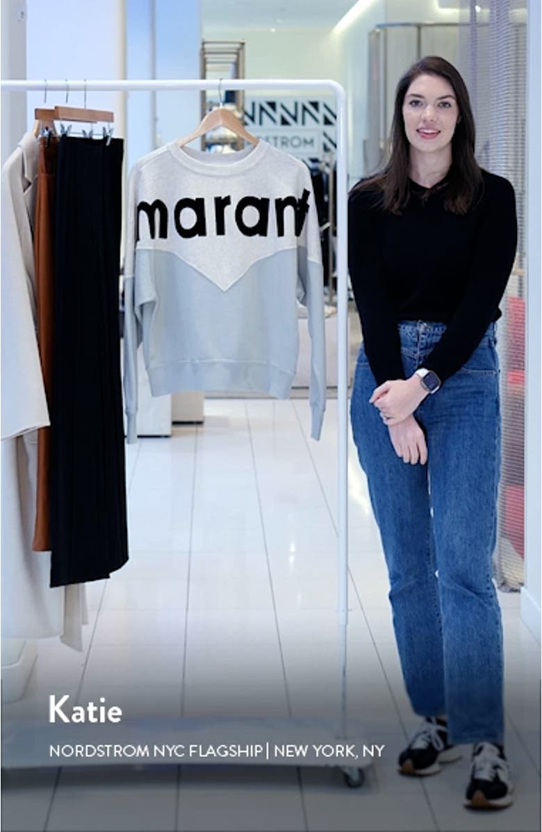 Houston Colorblock Cotton Graphic Sweatshirt, sales video thumbnail