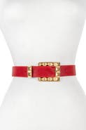 Raina Rai Square Buckle Belt