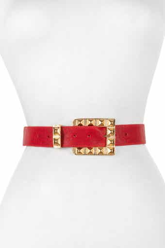 Raina Rai Square Buckle Belt