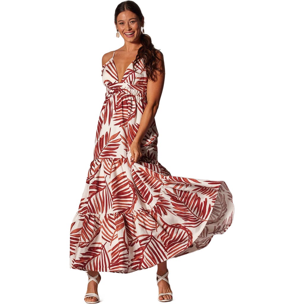 Tori Richard A New Leaf Kailani Dress in Mocha  product