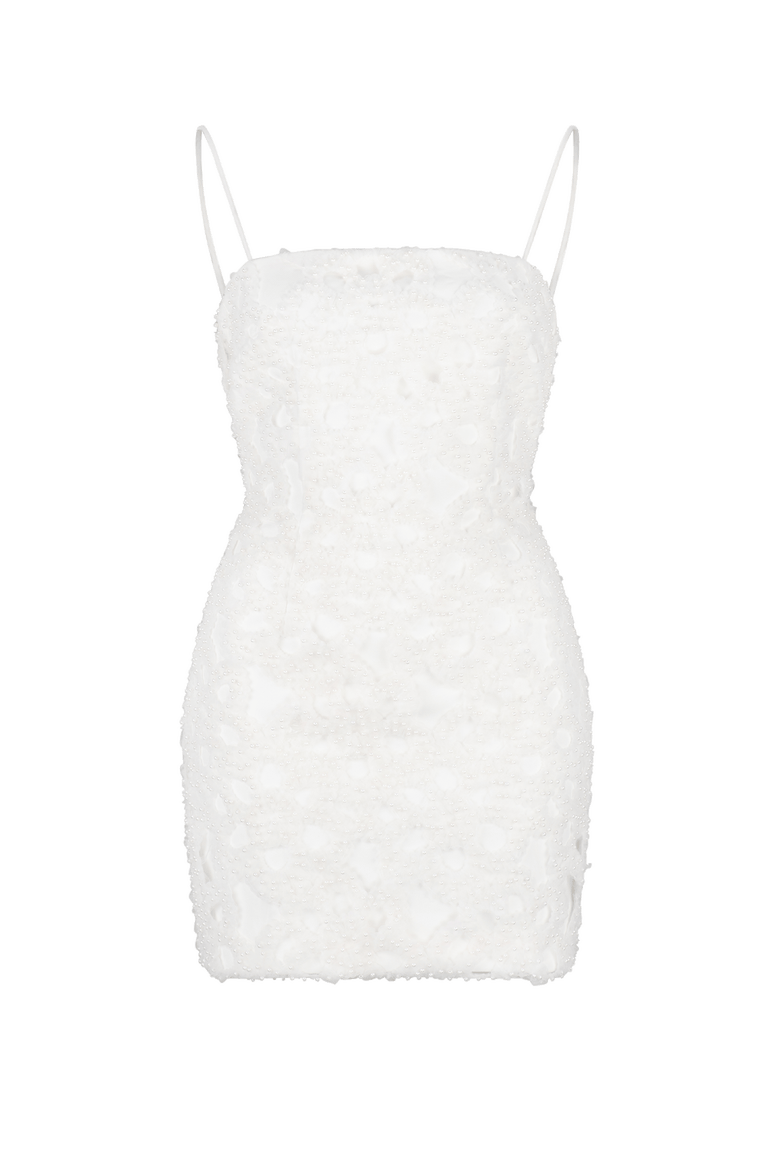 Maple Mini Dress, Alternate, color, Ivory