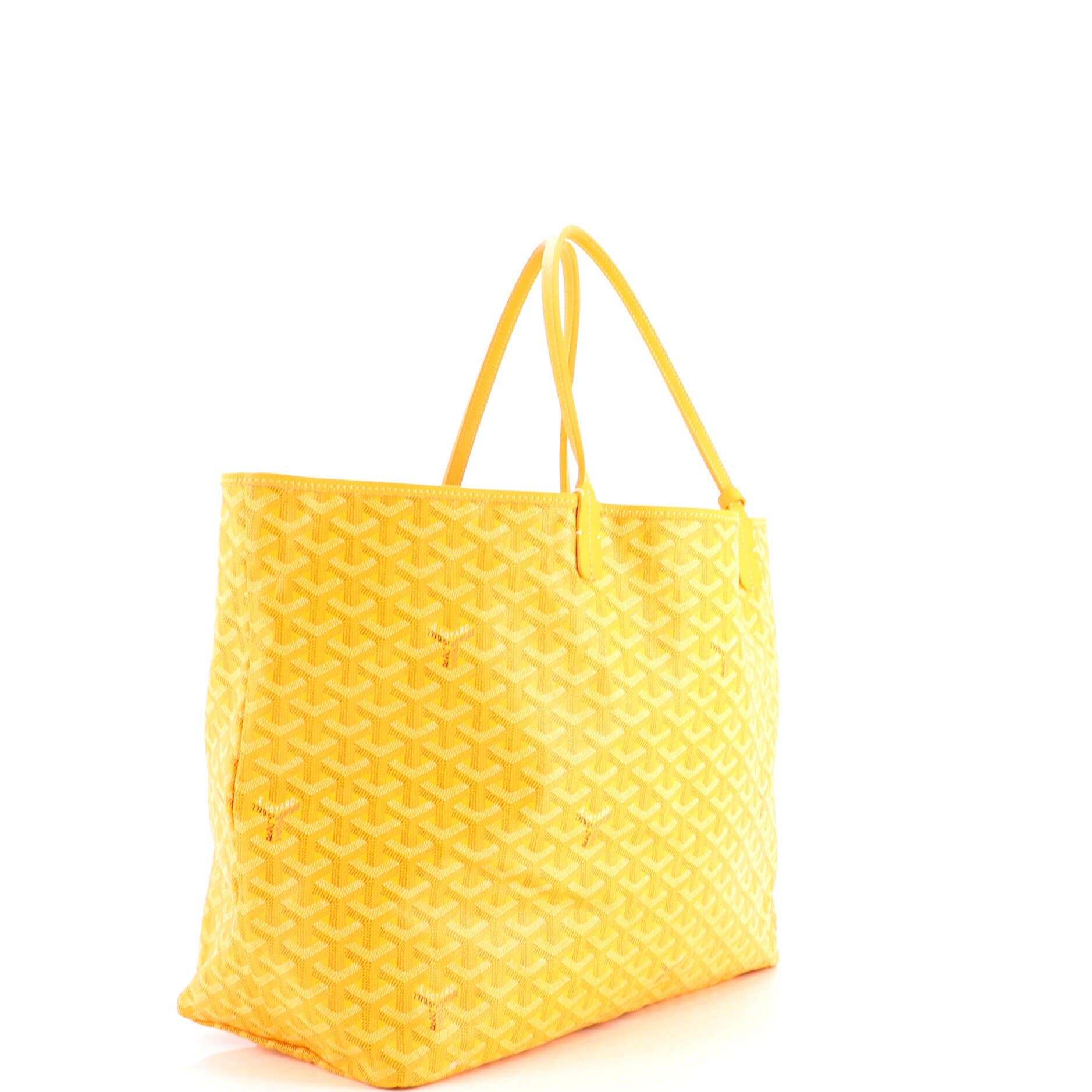 Pre-Owned Goyard Saint Louis Tote Coated Canvas GM, Alternate, color, Orange