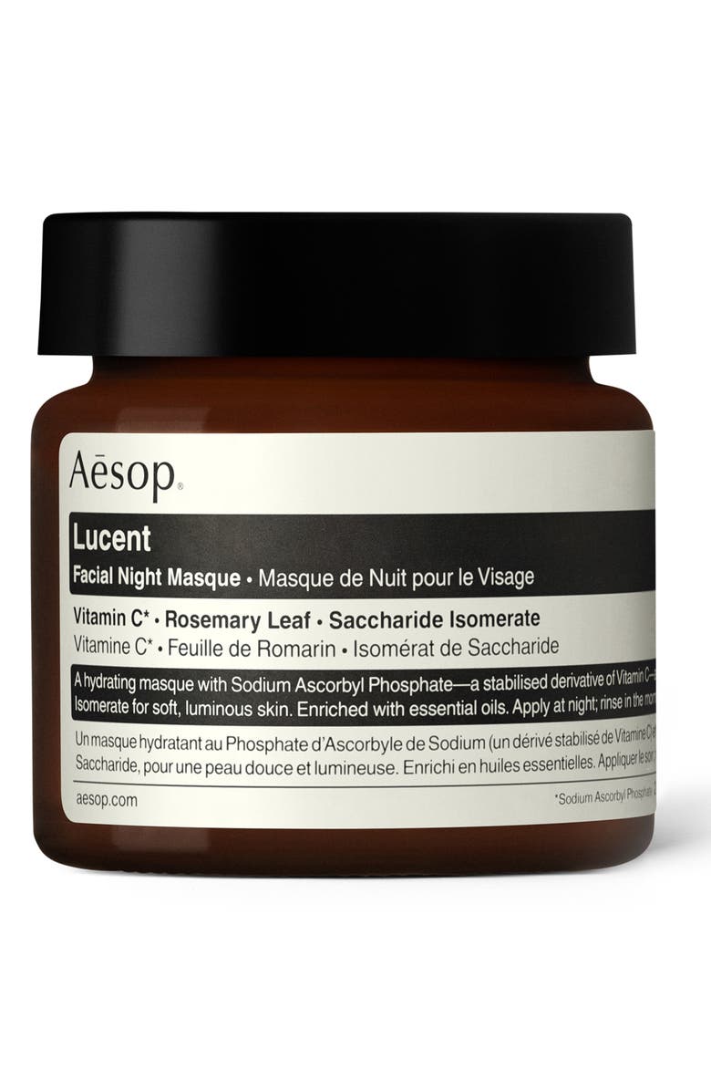 Aesop Lucent Facial Night Masque, Main, color, 