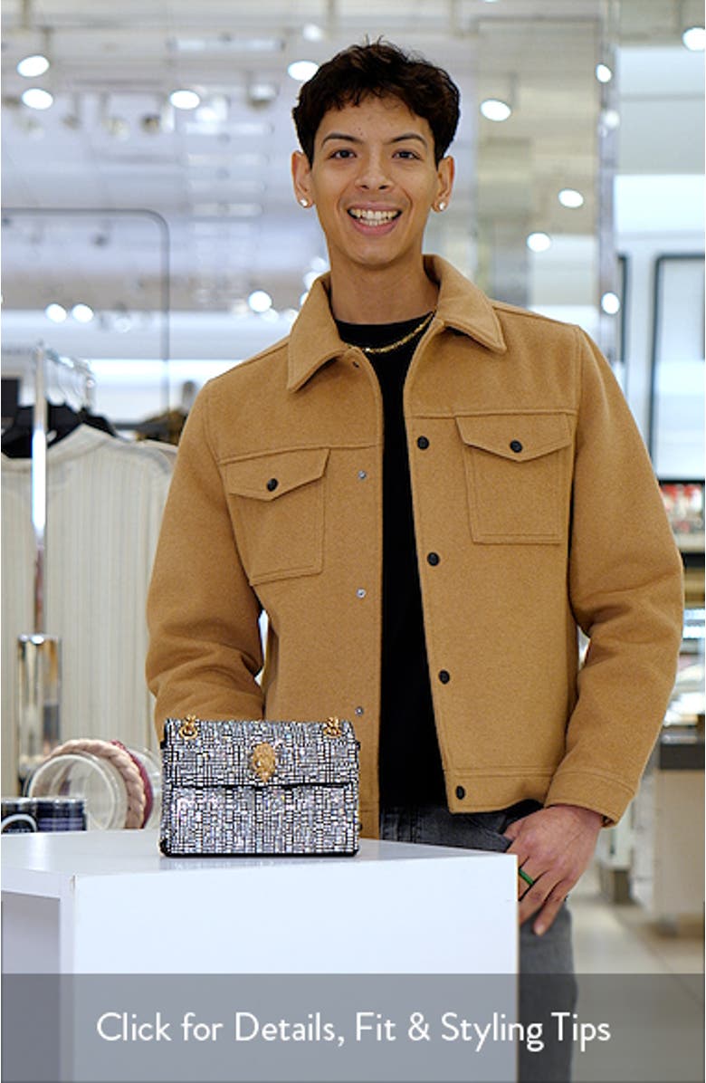 Mini Kensington Crystals Convertible Crossbody Bag, sales video thumbnail