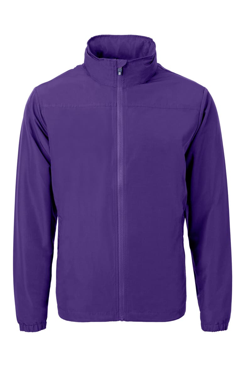 Charter Full Zip Jacket, Main, color, COLLEGE PURPLE
