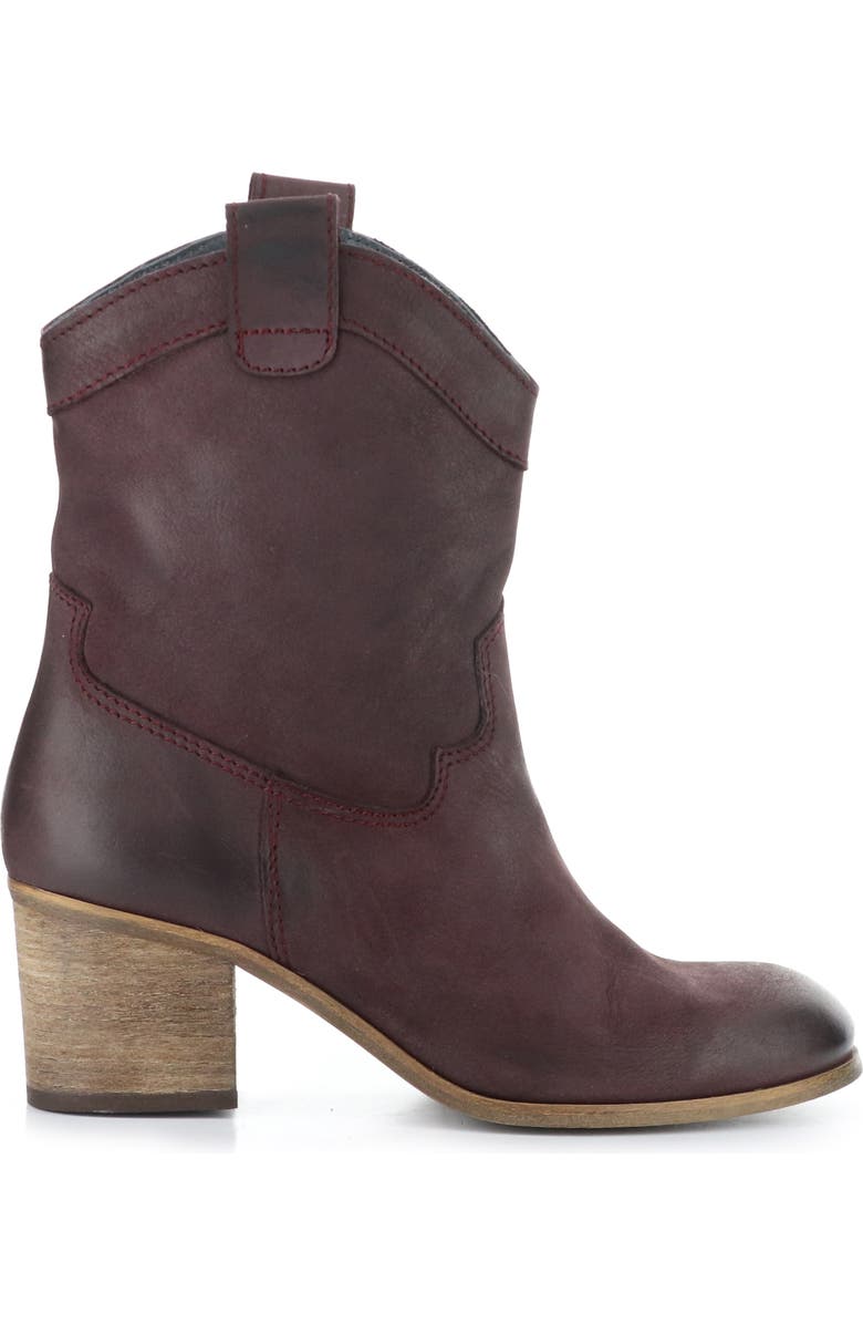 Fly London Daxi Western Boot, Alternate, color, Burgundy Oil Nob
