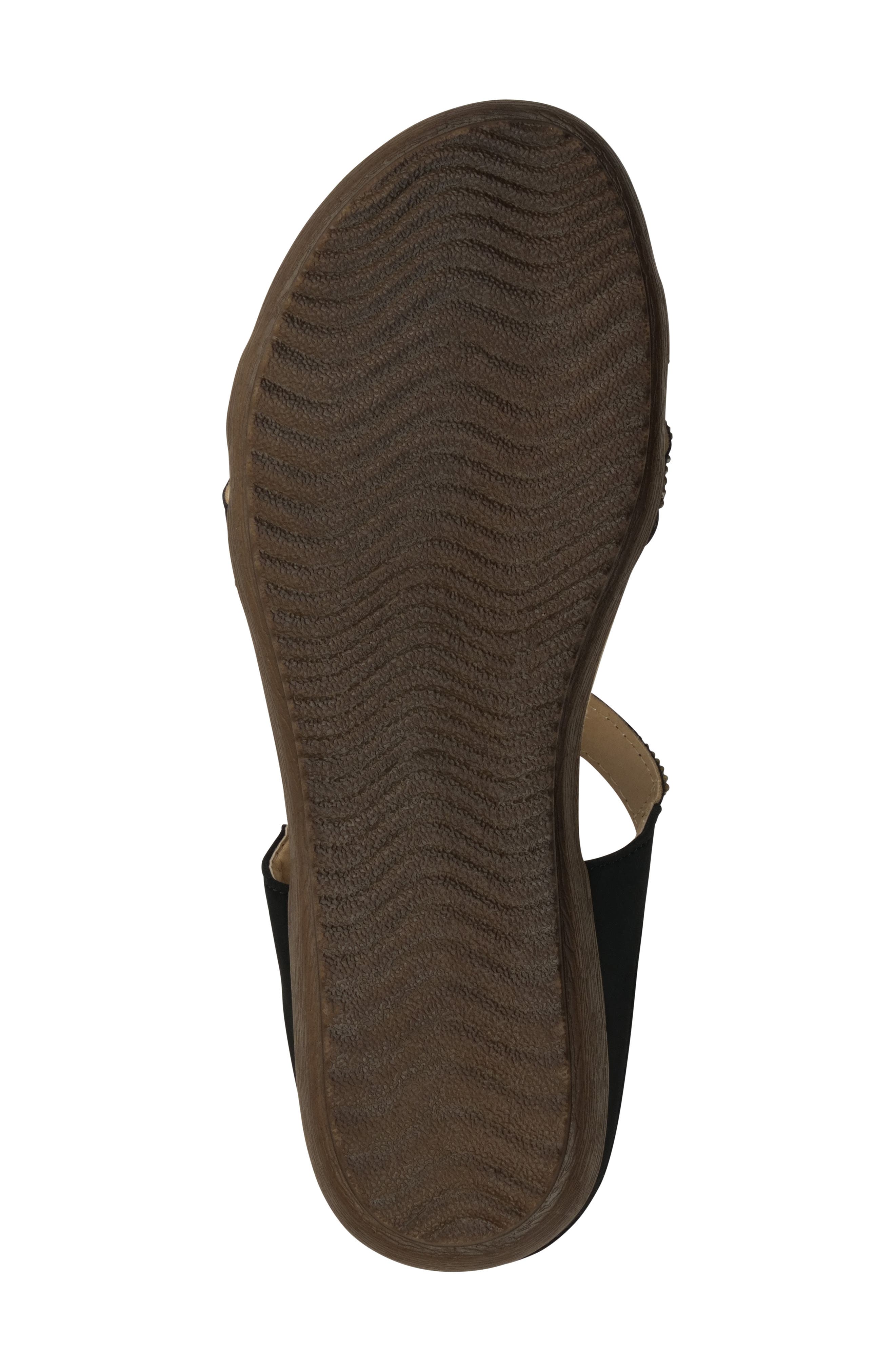 GOOD CHOICE NEW YORK Alora Embellished Slide Sandal, Alternate, color, Black