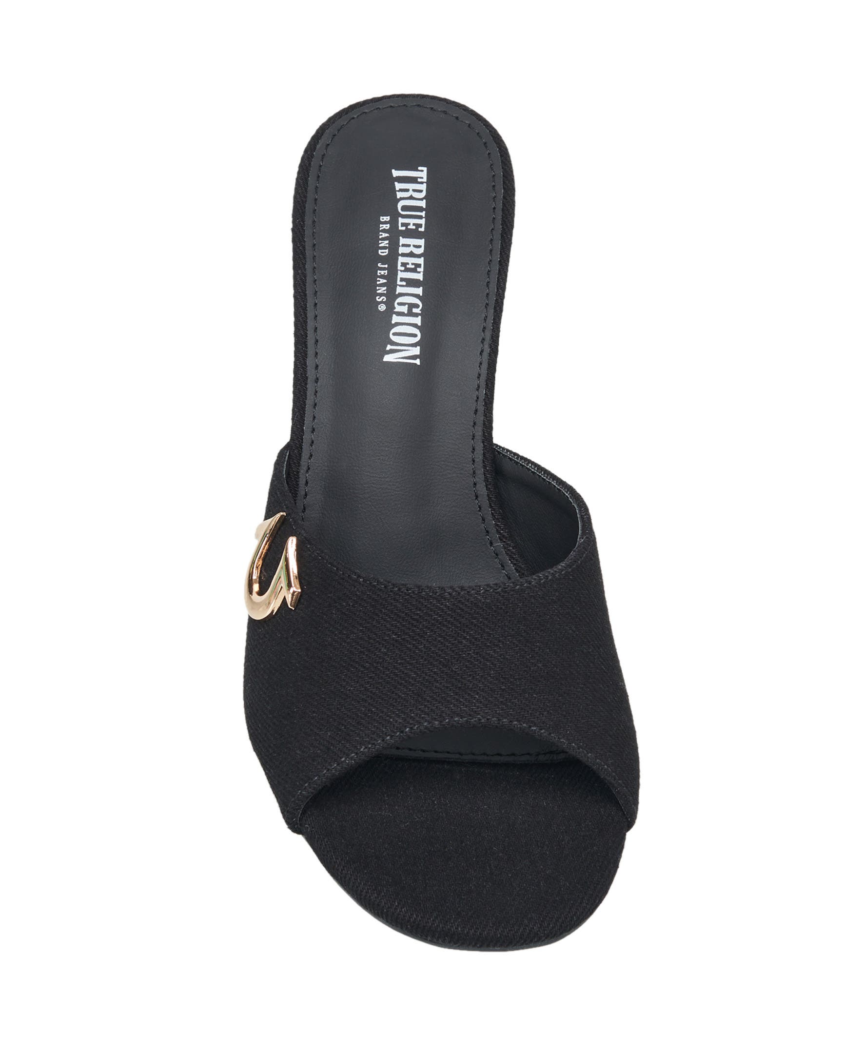 True Religion Sophia Heel, Alternate, color, Black