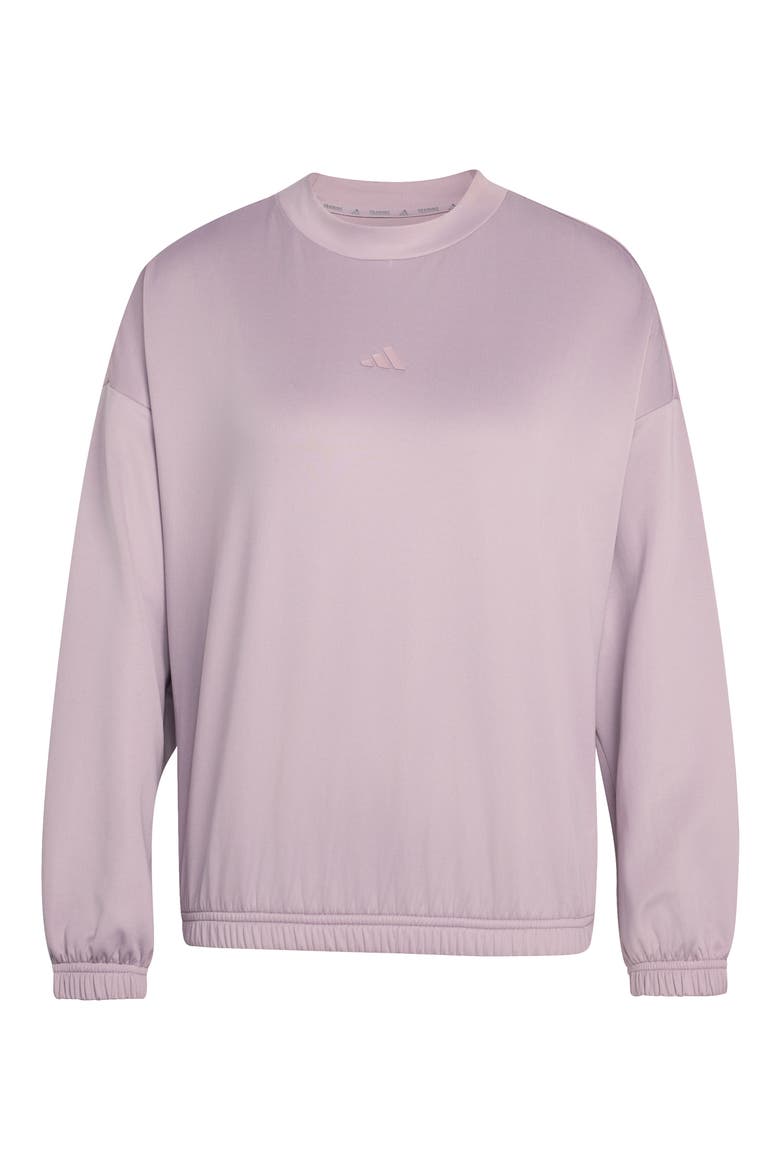 Motion Yoga Essentials Cover-Up Sweatshirt, Alternate, color, PRELOVED FIG