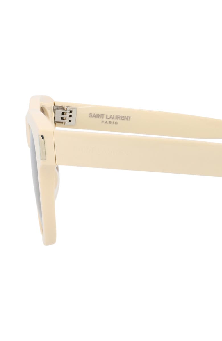 Saint Laurent 49mm Round Sunglasses, Alternate, color, 